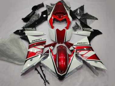 Comprar Carenados Moto Yamaha YZF 1000 R1 2007-2008 - Blanco Rojo Negro Layerd