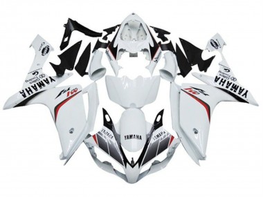 Comprar Carenados Moto Yamaha YZF 1000 R1 2007-2008 - Blanco Rojo Negro Raya M1