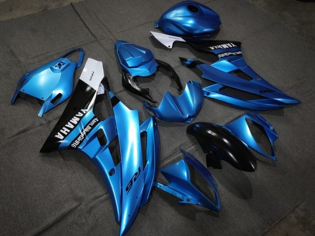 Comprar Carenados Moto Yamaha YZF R6 2006-2007 - Azul Negro Brillante Blanco