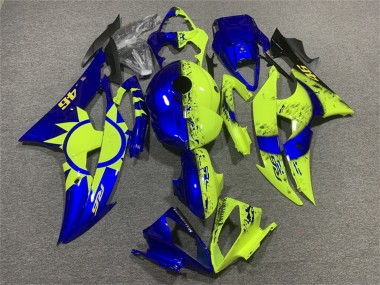 Comprar Carenados Moto Yamaha YZF R6 2008-2016 - Azul Neon Amarillo 46