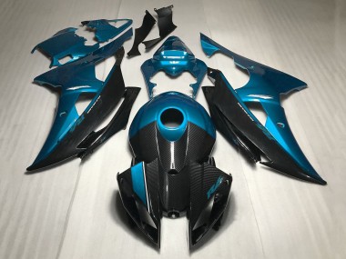 Comprar Carenados Moto Yamaha YZF R6 2008-2016 - Azul FibraCarbono Estilo