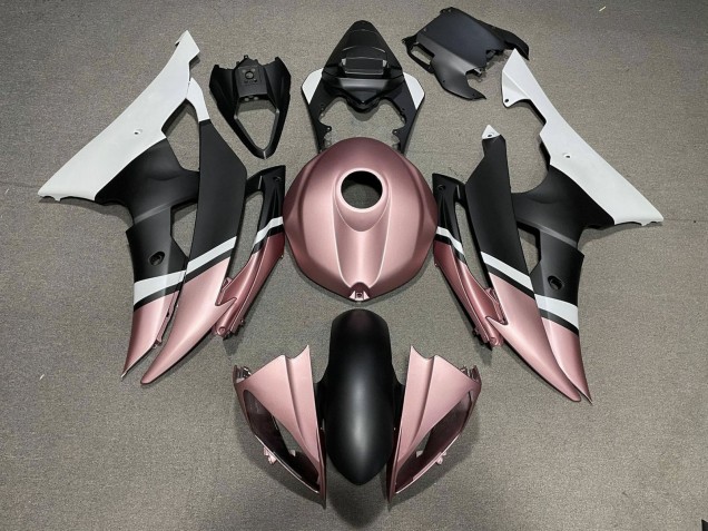 Comprar Carenados Moto Yamaha YZF R6 2008-2016 - Blanco Rose Oro Negro Mate