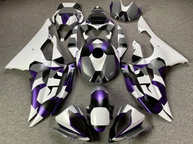 Comprar Carenados Moto Yamaha YZF R6 2008-2016 - Blanco Púrpura Gris Negro Camouflage