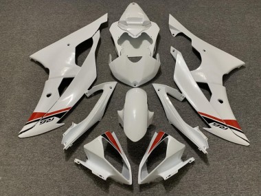 Comprar Kits Carenados Moto Yamaha YZF R6 2008-2016 - Blanco Perla Rojo