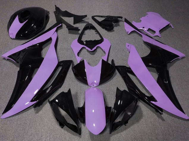 Comprar Carenado Moto Yamaha YZF R6 2008-2016 - Púrpura Negro Brillante