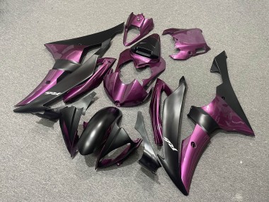 Comprar Carenados Moto Yamaha YZF R6 2008-2016 - Púrpura Negro Mate