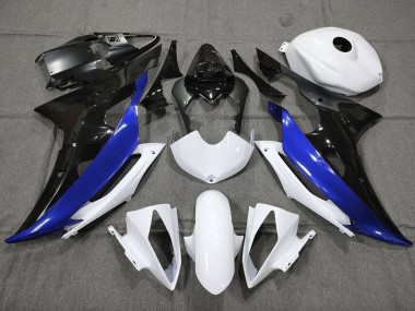 Comprar Carenado Moto Yamaha YZF R6 2008-2016 - Blanco Azul Negro Brillante