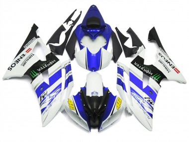 Comprar Carenados Moto Yamaha YZF R6 2008-2016 - Blanco Azul Negro Brillante Verde Monstruo ENEOS 46