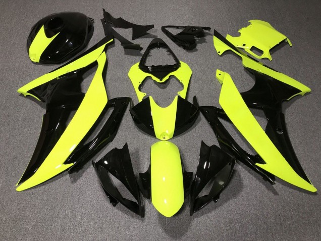 Comprar Carenados Moto Yamaha YZF R6 2008-2016 - Amarillo Negro Brillante