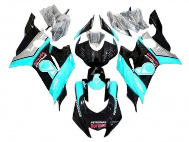 Comprar Carenados Moto Yamaha YZF R6 2017-2025 - Turquesa Azul Negro Brillante Petronas