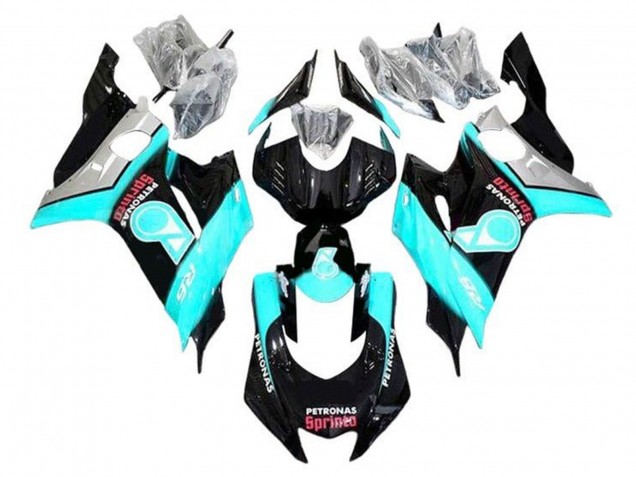 Comprar Carenados Moto Yamaha YZF R6 2017-2025 - Turquesa Azul Negro Brillante Petronas