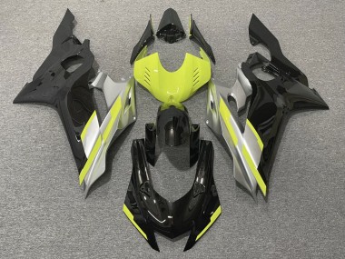 Comprar Carenados Moto Yamaha YZF R6 2017-2025 - Gris Neon Amarillo Negro Brillante