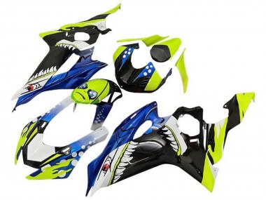 Comprar Carenados Moto Yamaha YZF R6 2017-2025 - Neon Amarillo Azul Tiburón