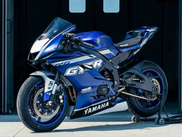 Comprar Carenados Moto Yamaha YZF R6 2017-2025 - Azul Plata GYTR