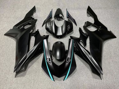 Comprar Carenados Moto Yamaha YZF R6 2017-2025 - Negro Mate Turquesa Azul