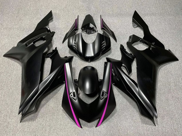 Comprar Carenados Moto Yamaha YZF R6 2017-2025 - Negro Mate Rosa