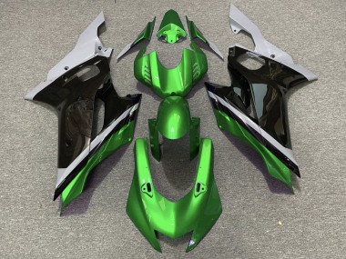Comprar Carenados Moto Yamaha YZF R6 2017-2025 - Gris Verde Negro Brillante