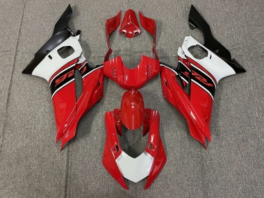 Comprar Carenados Moto Yamaha YZF R6 2017-2025 - Blanco Rojo Negro Mate