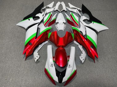 Comprar Carenados Moto Yamaha YZF R6 2017-2025 - Blanco Neon Verde Rojo Negro