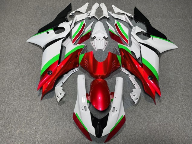 Comprar Carenados Moto Yamaha YZF R6 2017-2025 - Blanco Neon Verde Rojo Negro