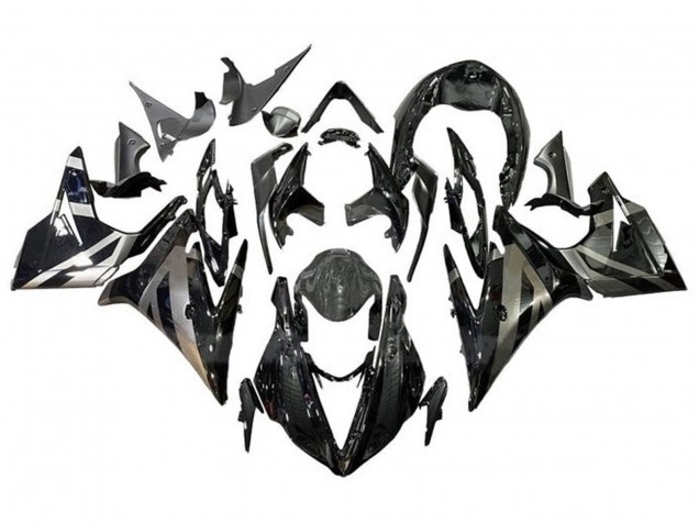 Comprar Carenados Moto Triumph Daytona 675 Triple 2013-2016 - Plata Negro Brillante