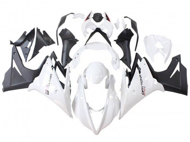 Comprar Carenados Moto Triumph Daytona 675 Triple 2013-2016 - Blanco Negro Mate