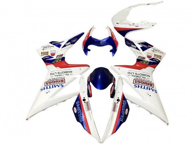 Comprar Carenados Moto Triumph Daytona 675 Triple 2013-2016 - Blanco Rojo Azul Smiths