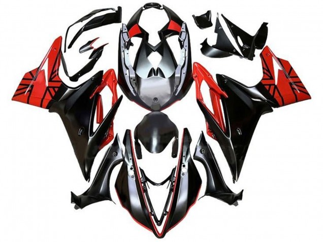 Comprar Carenados Moto Triumph Daytona 675 Triple 2013-2016 - Plata Rojo Negro Brillante