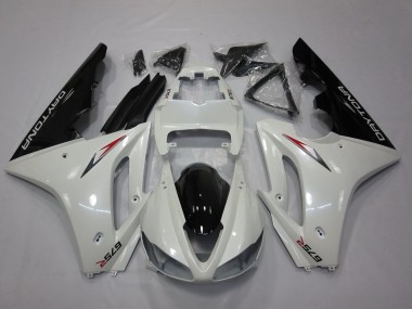 Comprar Carenado Moto Triumph Daytona 675 Triple 2009-2012 - Blanco Negro Brillante