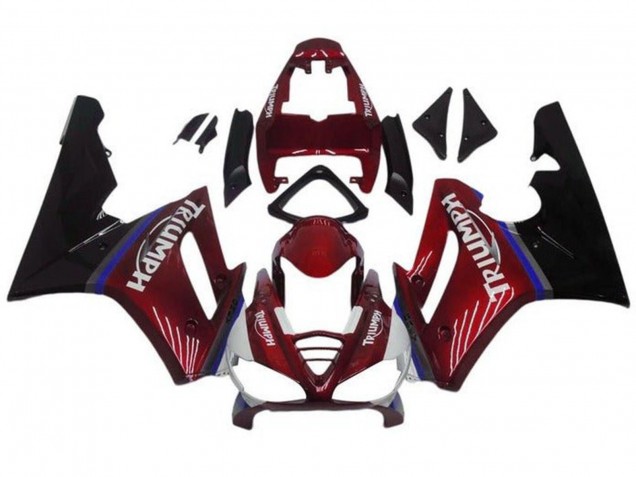 Comprar Carenados Moto Triumph Daytona 675 Triple 2009-2012 - Rojo Azul Negro Brillante