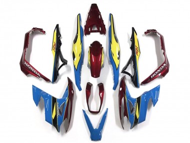 Comprar Carenados Moto Honda ADV150 2018-2021 - Azul Amarillo Rojo