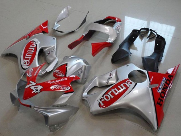 Comprar Carenados Moto Honda VTR1000 2000-2006 - Plata Rojo Fortuna 74