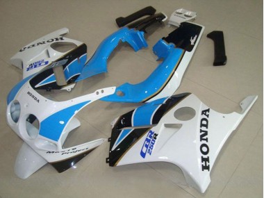 Comprar Carenado Moto Honda CBR250RR MC19 1988-1989 - Blanco Azul Claro Negro Brillante