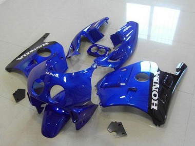 Comprar Carenados Moto Honda CBR250RR MC22 1990-1998 - Azul Negro Brillante Blanco Calcomanías