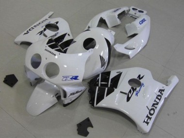 Comprar Carenados Moto Honda CBR250RR MC22 1990-1998 - Blanco Negro Brillante