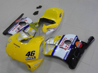 Comprar Carenados Moto Honda CBR250RR MC22 1990-1998 - Amarillo Plata Blanco Rojo Nastro Azzurro Breil 46