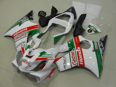 Comprar Carenados Moto Honda CBR600 F4i 2001-2003 - Blanco Rojo Verde Castrol