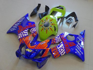Comprar Carenados Moto Honda CBR600 F4i 2001-2003 - Amarillo Azul Naranja Rossi 46