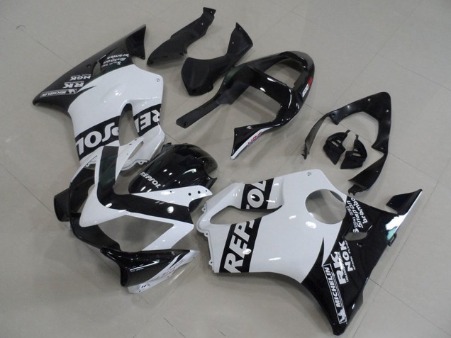Comprar Carenados Moto Honda CBR600 F4i 2001-2003 - Blanco Negro Brillante Repsol