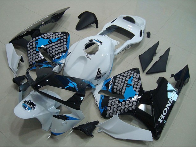 Comprar Carenado Moto Honda CBR600RR 2003-2004 - Blanco Azul Negro Brillante