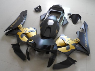 Comprar Carenados Moto Honda CBR600RR 2003-2004 - Negro Mate Oro