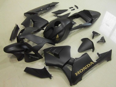 Comprar Carenados Moto Honda CBR600RR 2003-2004 - Negro Mate Oro Calcomanía