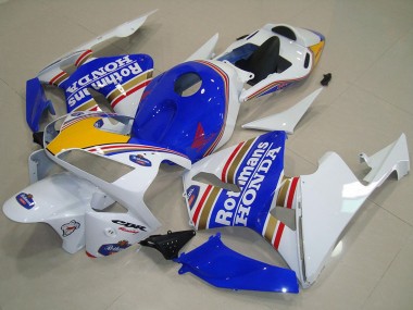 Comprar Carenados Moto Honda CBR600RR 2003-2004 - Blanco Azul Amarillo Rothmans