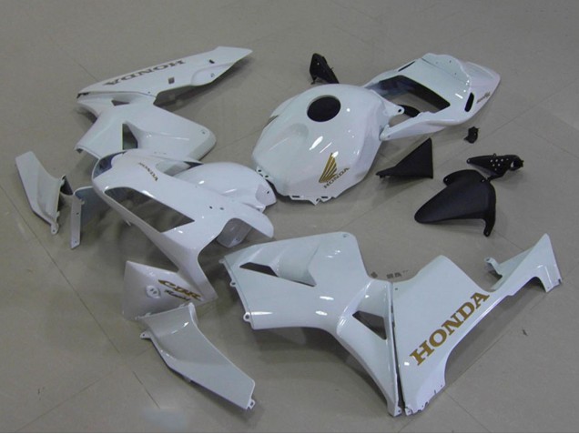Comprar Carenados Moto Honda CBR600RR 2003-2004 - Blanco Oro Calcomanías