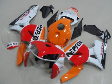 Comprar Carenado Moto Honda CBR600RR 2005-2006 - Naranja Blanco Rojo Negro Brillante Repsol