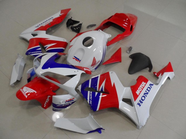 Comprar Carenados Moto Honda CBR600RR 2005-2006 - Blanco Rojo Azul Motul HRC