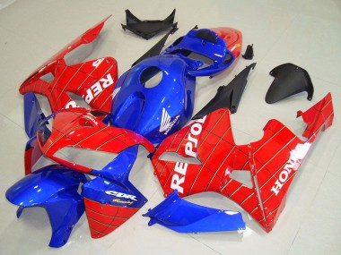 Comprar Carenados Moto Honda CBR600RR 2005-2006 - Azul Rojo Spider Man Repsol