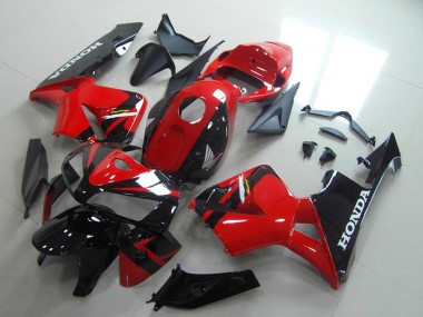 Comprar Carenados Moto Honda CBR600RR 2005-2006 - Rojo Negro Brillante