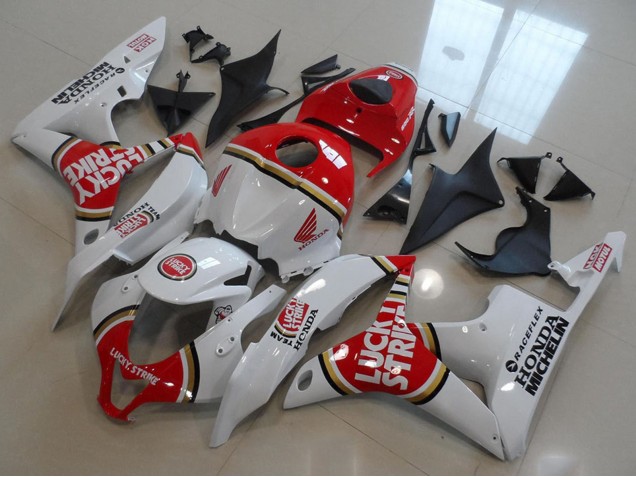 Comprar Carenados Moto Honda CBR600RR 2007-2008 - Blanco Rojo Lucky Strike