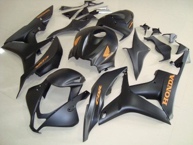 Comprar Carenados Moto Honda CBR600RR 2007-2008 - Negro Mate Oro Calcomanías